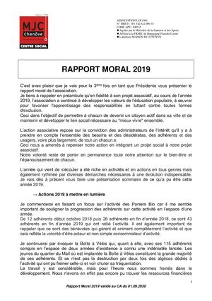 MjcChenoveAg2020-2019 Rapport Moral