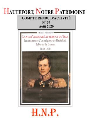 HNP/CRA 57 Aout 2020