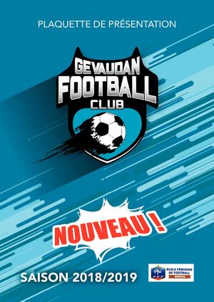 DOSSIER PRESENTATION 2018 2019