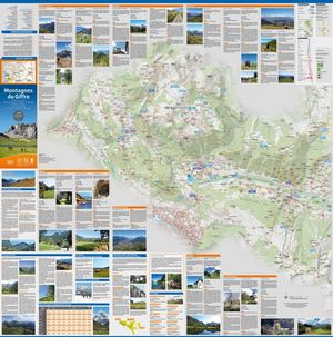 Carte des randonnées en vallée du Giffre