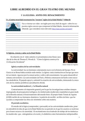 Libre Albedrío En El Gran Teatro Del Mundo