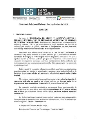 Actualización Normativa 9 De Septiembre 2020