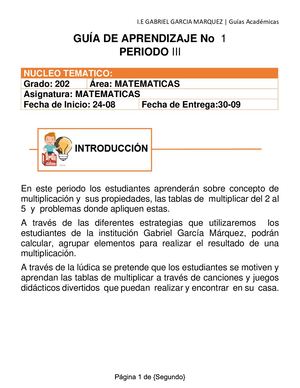 Cartilla Segundo GGM