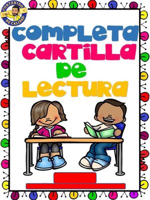 Mi Cartilla De Lectura