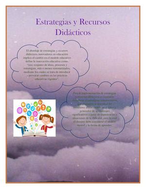 Estrategias Y Recursos Didácticos