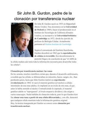 Experimento De Gurdon