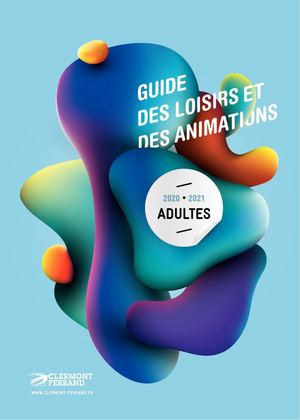 Guide des loisirs et des animations adultes 2020