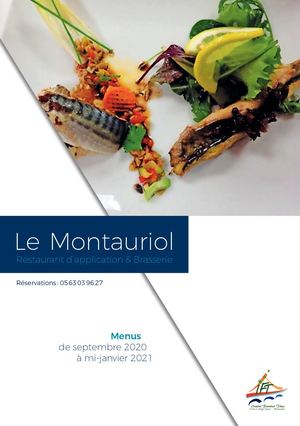 Montauban Lycée Théas Menu Sept Janv 2020