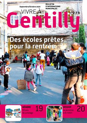 Vivre à Gentilly n°279 - Septembre-octobre 2020