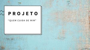 Renata Santana Projeto Quem Cuida De Mim