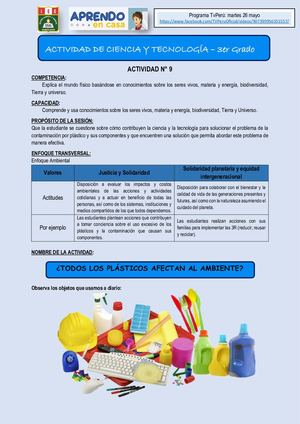 Actividad 9 C Y T 3ero