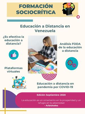Educación a Distancia en Venezuela