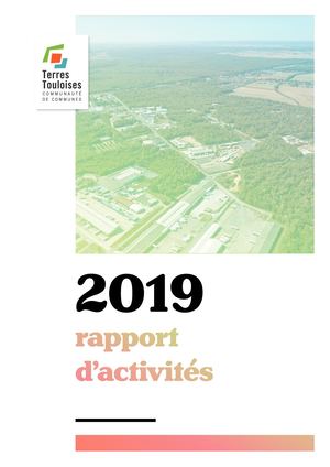 RAPPORT D'ACTIVITÉS 2019