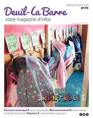 Deuil-La Barre Votre magazine d'infos / N°170 / Septembre-Octobre 2020