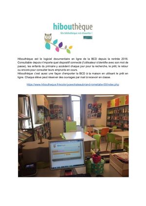 Livret Pret En Ligne Hiboutheque