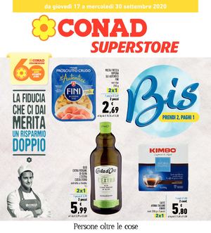Volantino Conad Superstore Emilia Nord Ovest 17 Settembre 30 Settembre