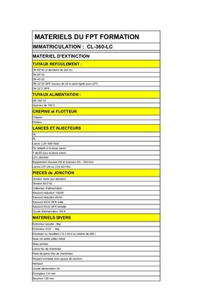 Inventaire FPT EDIS GDC