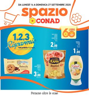 Volantino Conad Spazio Emilia Nord Ovest 14 Settembre 27 Settembre