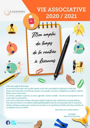 Mon emploi du temps de la rentrée à Lezennes