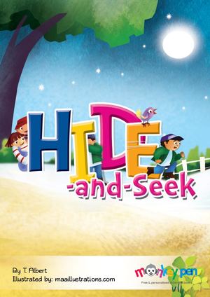 001 HIDE AND SEEK Free Childrens Book By Monkey Pen