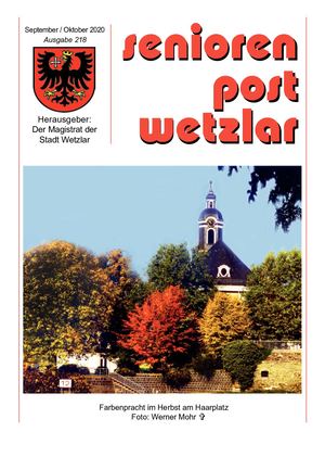 Seniorenpost September/Oktober 2020