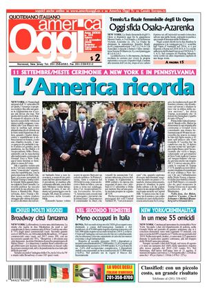 America Oggi 12 Settembre 2020