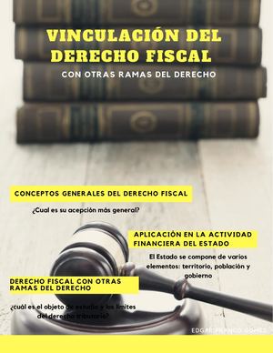 Vinculación Del Derecho Fiscal Con Otras Ramas Del Derecho (1)