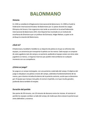 Balonmano