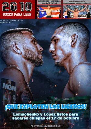 "26 10: BOXEO PARA LEER" - EDICIÓN N°4 - 13/9/2020