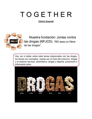 Trabajo Práctico: "Drogadicción" - Mascaró Martínez, Gutierrez, Scattolini, Perea Y Olviera