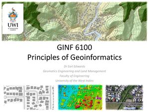 Lesson 1 Introduction To GIS