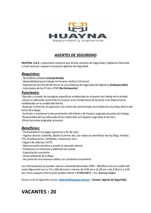 Perfil Huayna