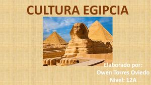 Presentacion Cultura Egipcia 2020 Owen