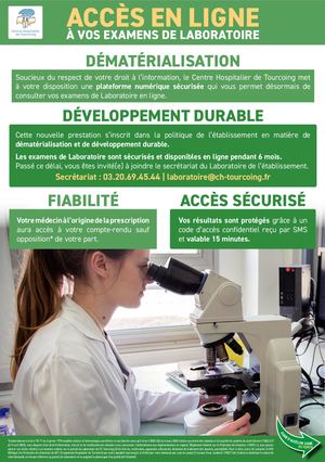 A5 Flyer Laboratoire Exam