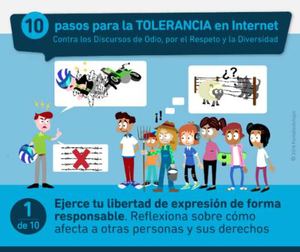 10 pasos para la tolerancia en internet