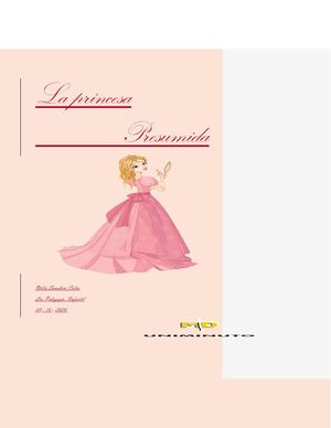 Cuento La Princesas Presumida Final