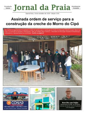 Edição 1595 Jornal da Praia