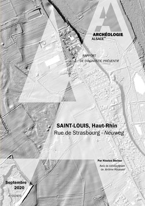 SAINT-LOUIS, rue de Strasbourg, Neuweg (d)