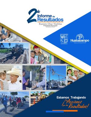 2do Informe de Acciones- Ramón Díaz Nieblas- Presidente Municipal Huatabampo