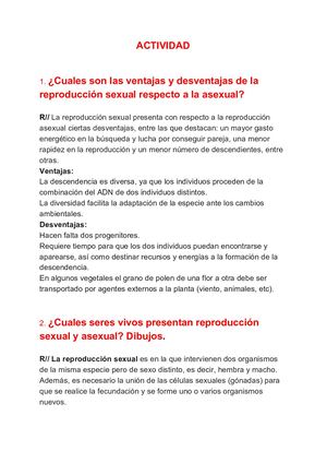 1973 La Reproduccion Sexual Y Asexual