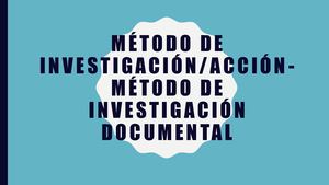 Investigación Acción Archivo