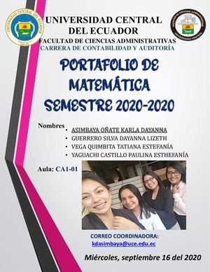 Portafolio De Matematicas - CA1-1  Grupo 3