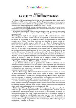 La Vuelta Al Mundo En 80 Dias