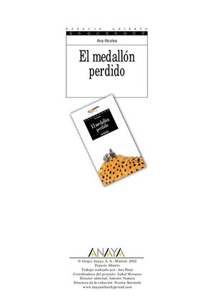 El Medallon Perdido