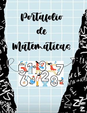 Portafolio Matemáticas