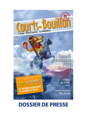 Dossier de Presse Courts Bouillon 2020