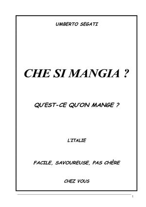 Recettes Italie Tres Simples