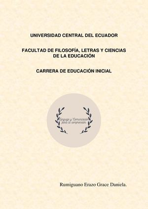 Lenguaje Y Comunicación Para La Comprensión