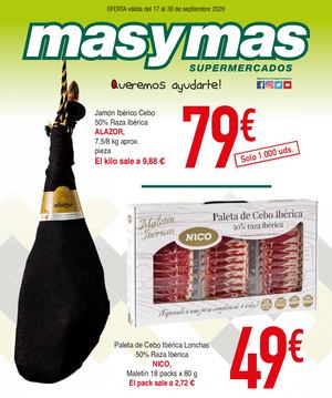masymas supermercados - Oferta Válida Del 17 Al 30 De Septiembre 2020