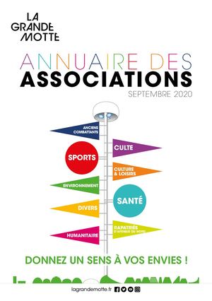 La Grande Motte I Guide Des Associations Sept 2020 I Interactif Vok